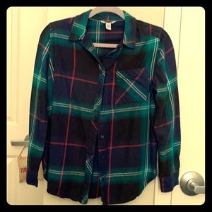 Flannel top